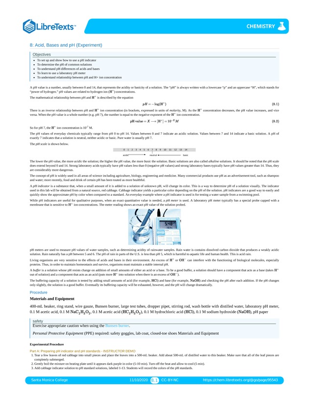 Online Chemistry Lab Manual - Page 34